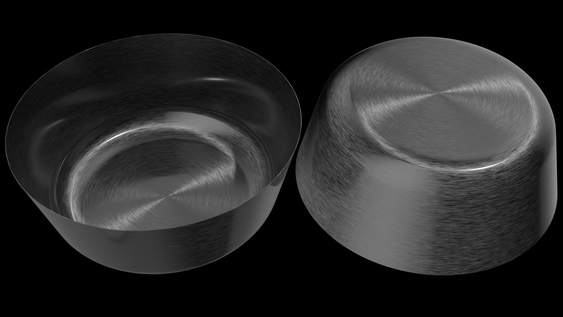 Procedural Cylindrical Brushed Metal preview image 3